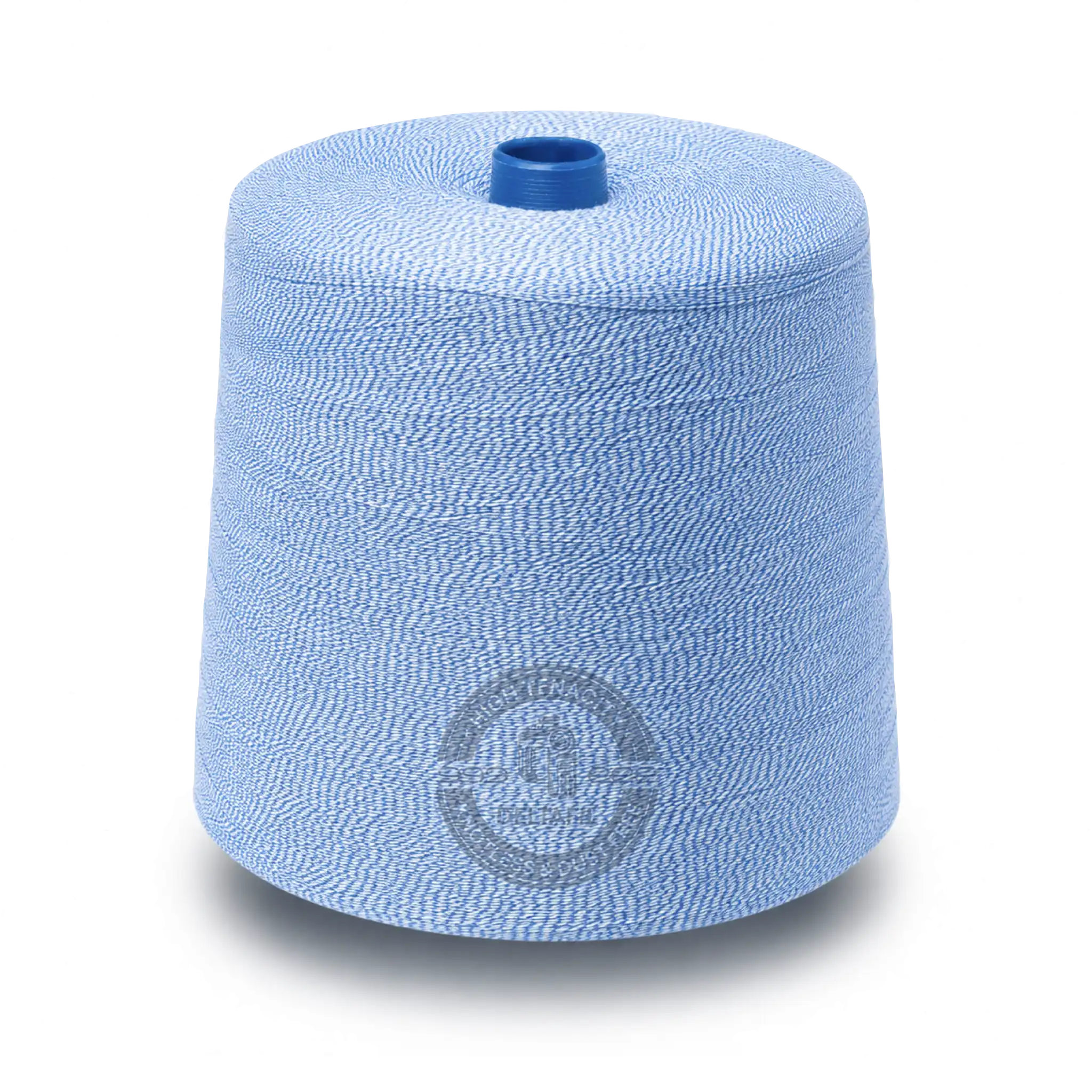 12/5 polyester 5kg blauw/wit zaknaaigaren